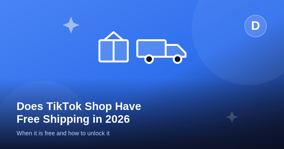 Does TikTok Shop Have Free Shipping? (2026)