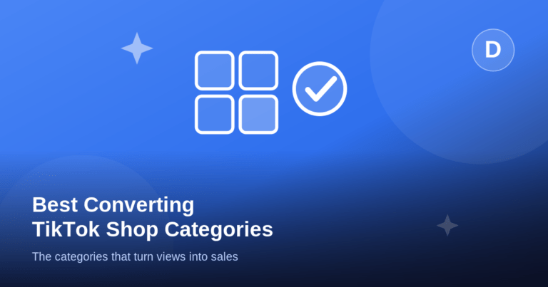 Best converting product categories on TikTok Shop 2026