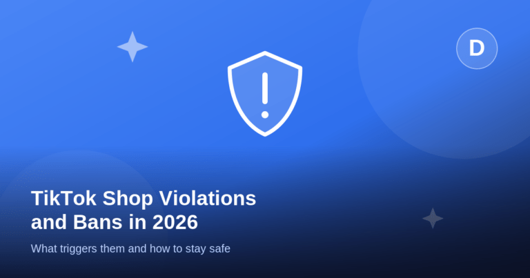TikTok Shop account violations and bans 2026