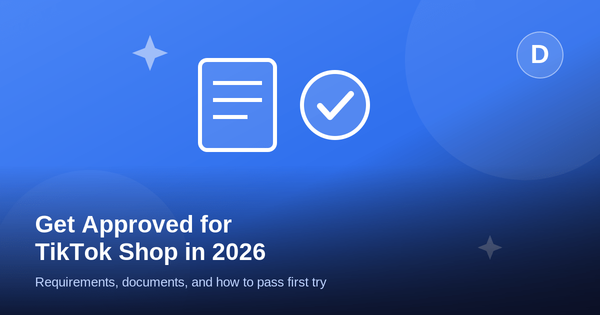 How to get approved for TikTok Shop in 2026
