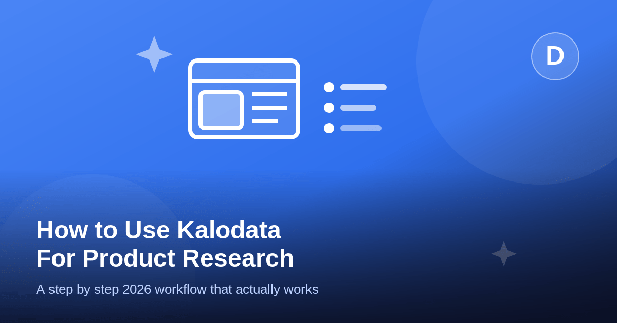 How to Use Kalodata for TikTok Shop Product Research (2026)