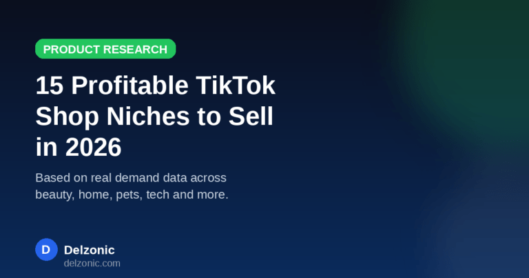 15 profitable TikTok Shop niches to sell in 2026