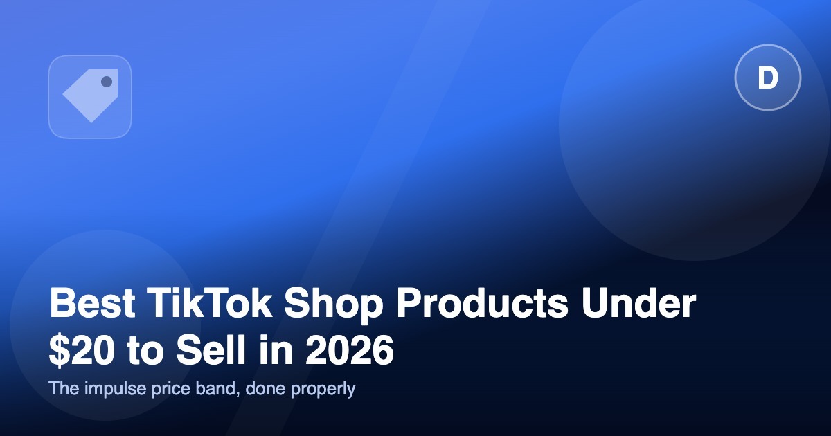 Illustration for a list of the best TikTok Shop products under 20 dollars
