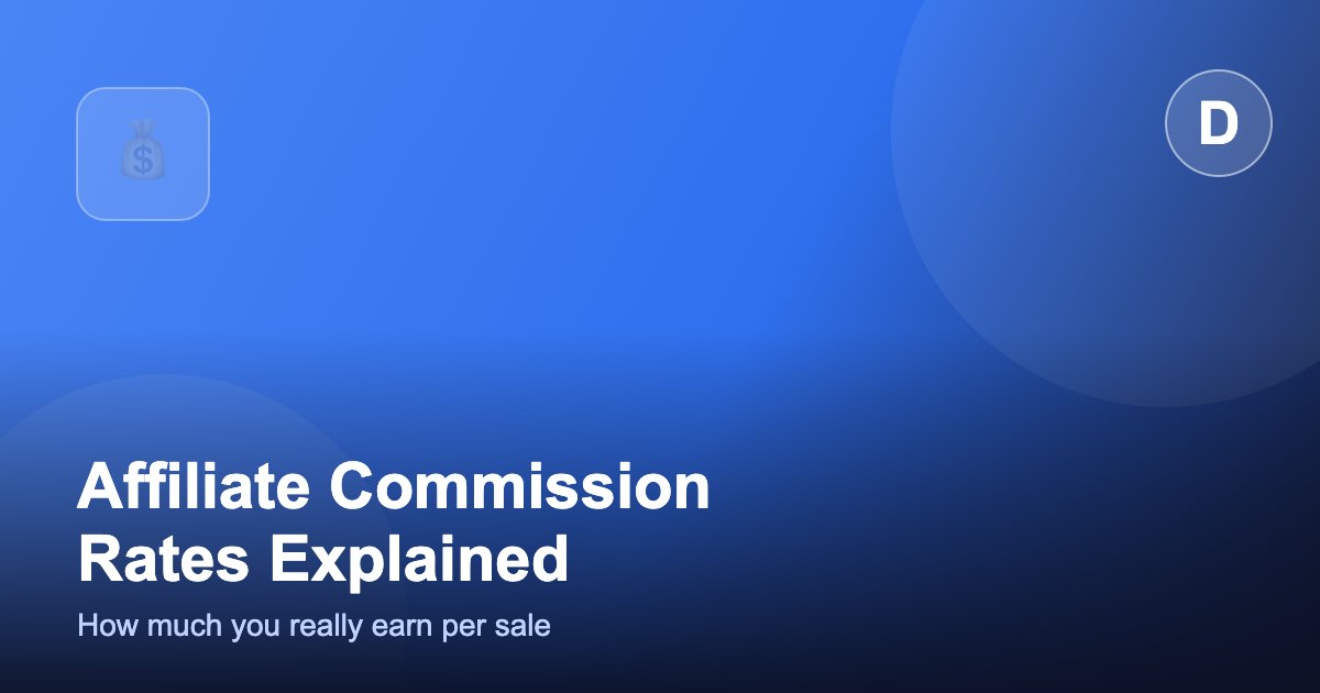 TikTok Shop Affiliate Commission Rates Explained (2026)