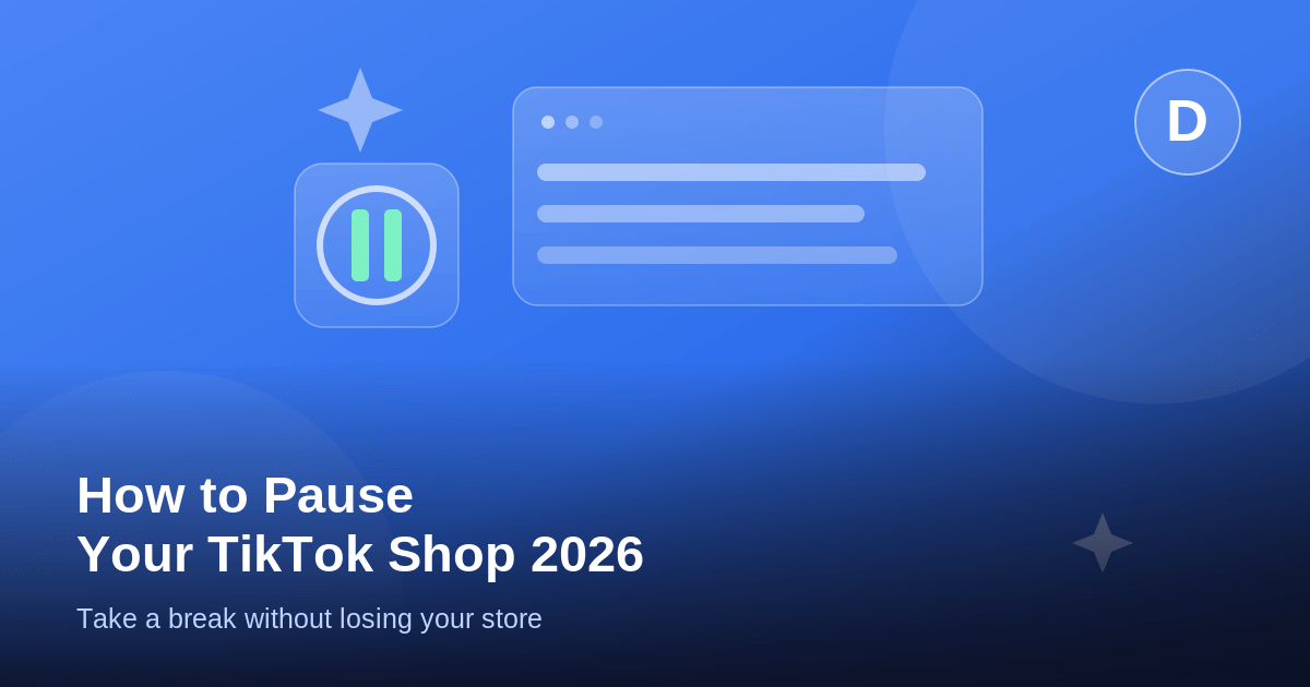 How to Pause Your TikTok Shop (2026)