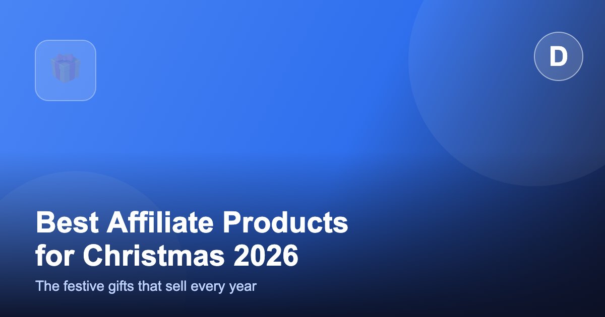 Best TikTok Shop Affiliate Products for Christmas (2026)