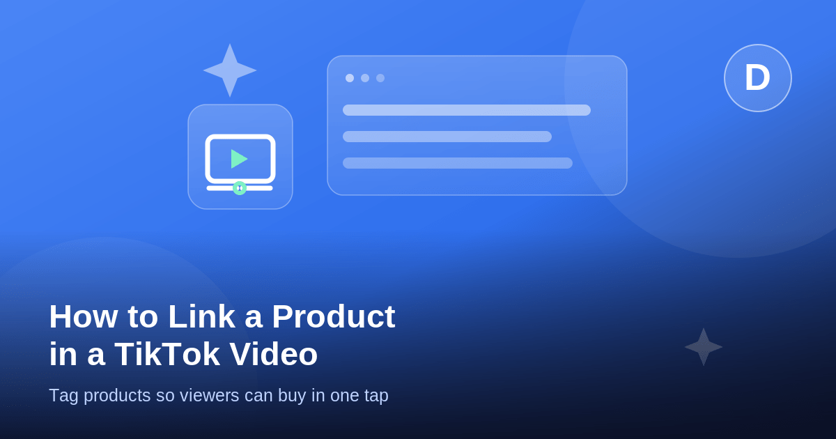 How to Link a Product in a TikTok Video (2026)